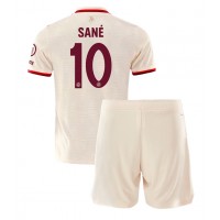 Maglia Calcio Bayern Munich Leroy Sane #10 Terza Divisa Bambino 2024-25 Manica Corta (+ pantaloncini)